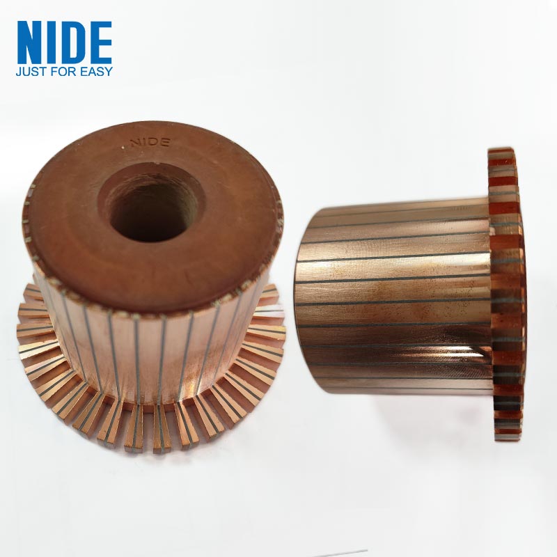 Akụkụ ụgbọ ala Starter Armature Commutator Maka ụgbọ ala