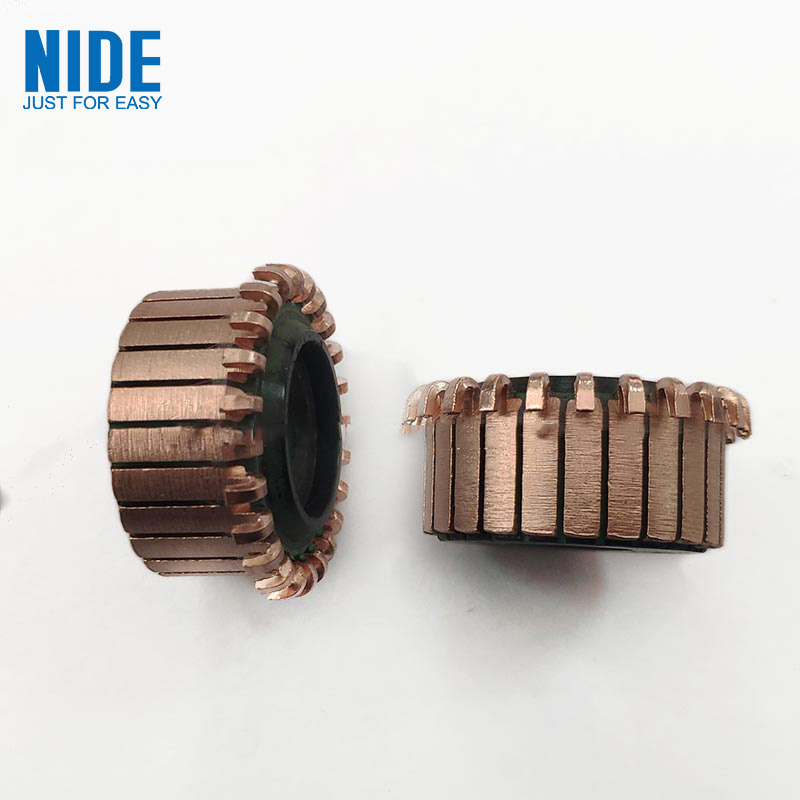 Akụkụ moto Commutator Electric