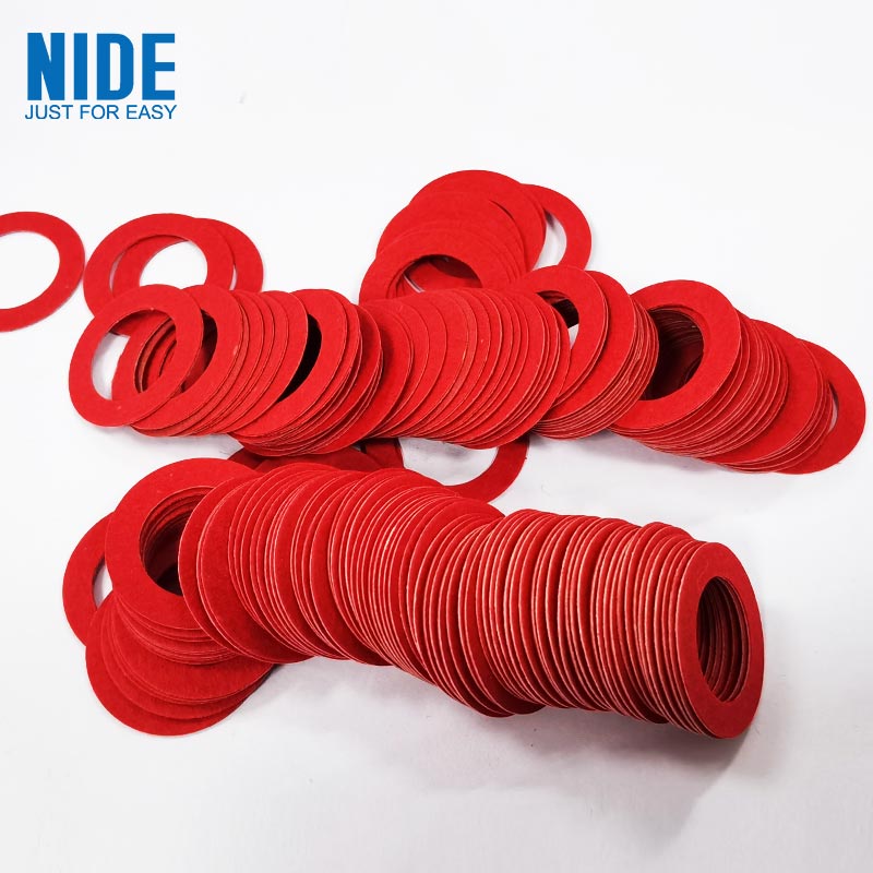 Ihe mkpuchi akwụkwọ Vulcanized Red Steel Gasket Akwụkwọ